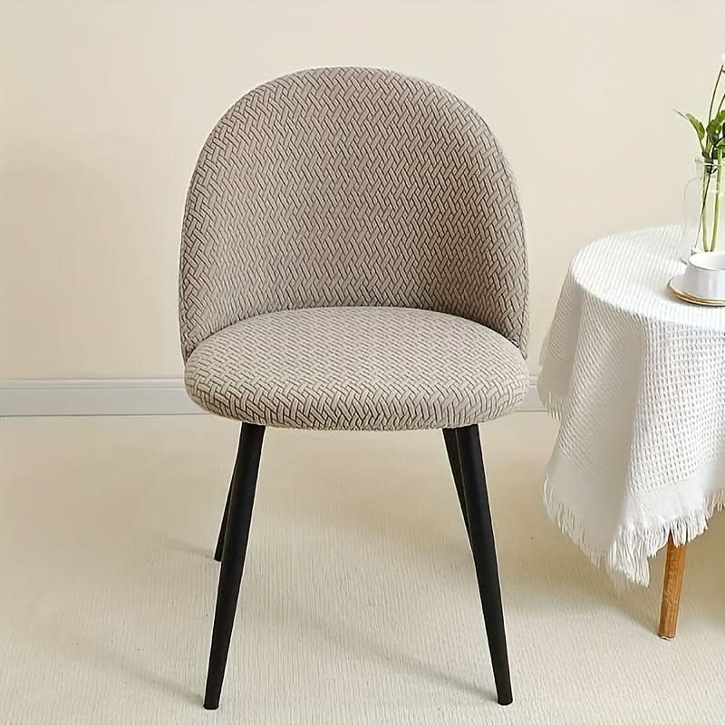 Elastische Stoelhoes Set voor Eetkamerstoelen Beschermhoes Moderne Stretch Design Wasbaar 4 tot 6 Stuks