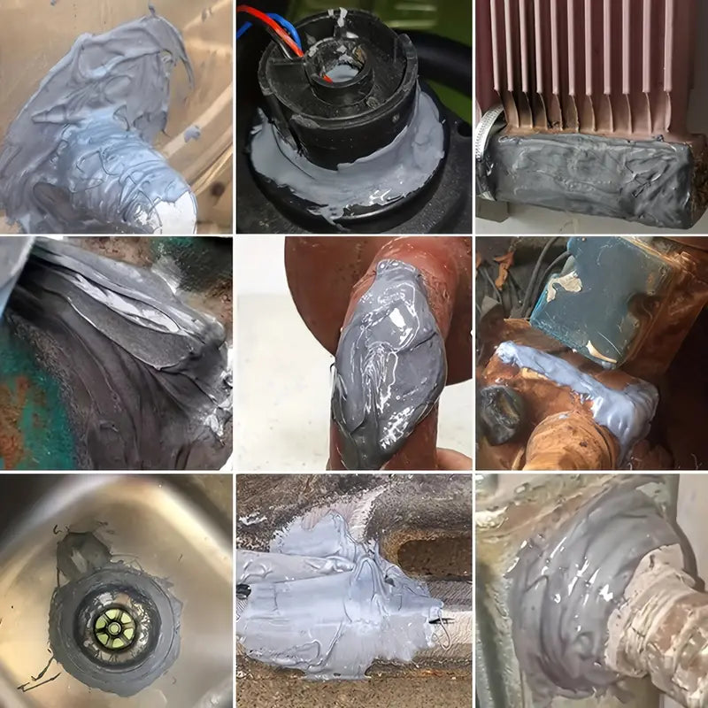 Industriële Metaalreparatielijm Set - Sterke Afdichting voor Buizen en Metalen Oppervlakken