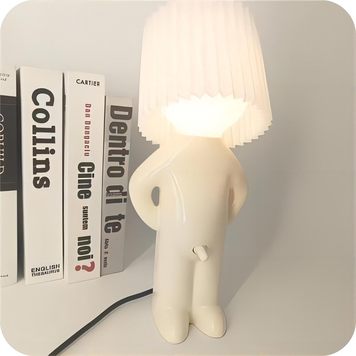 Draadloze LED-lamp met Oplaadbare Batterij Speels Design Decoratieve Tafellamp Moderne Sfeerverlichting