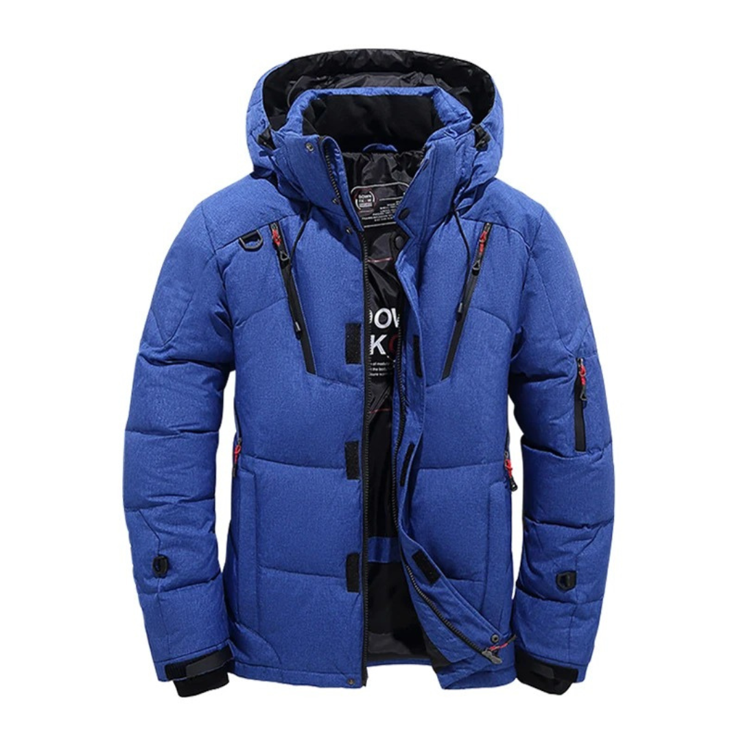Gewatteerde Winterjas Afneembare Capuchon Winddicht Dik Gevoerd Heren Outdoor Dames Warm Casual Lange Mouw