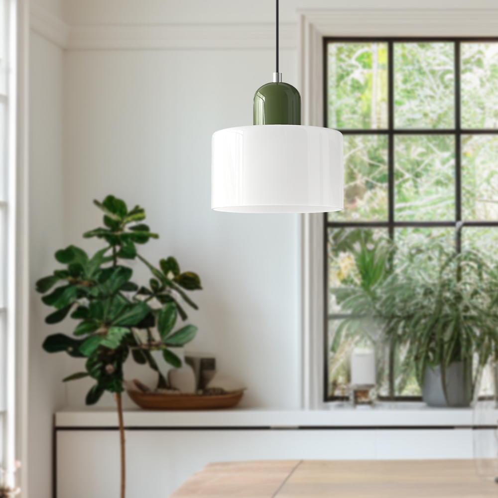 LED Hanglamp Slank Wit Modern Design 200cm Langwerpig voor Woonkamer & Eetkamer