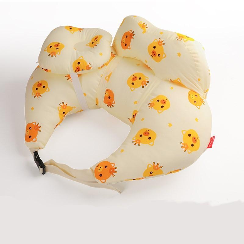 Voedingskussen Baby Ergonomisch met Verstelbare Riem Kraamkussen Borstvoeding Comfort voor Moeder en Kind