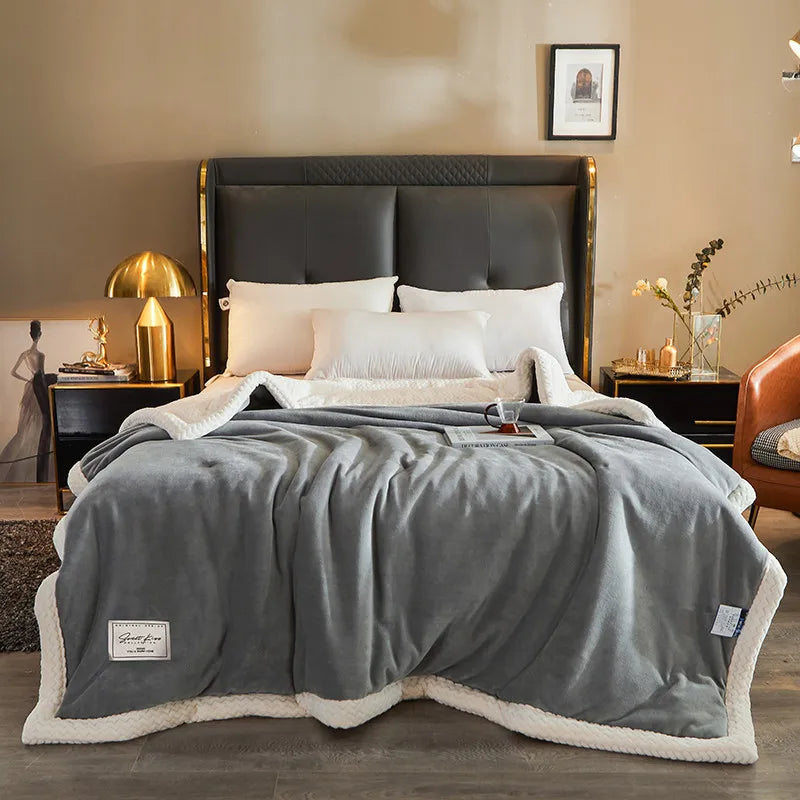 Zachte Fleece Deken - Warm & Luxueus Plaid voor Bank & Bed - Extra Zachte Knuffeldeken voor Herfst & Winter