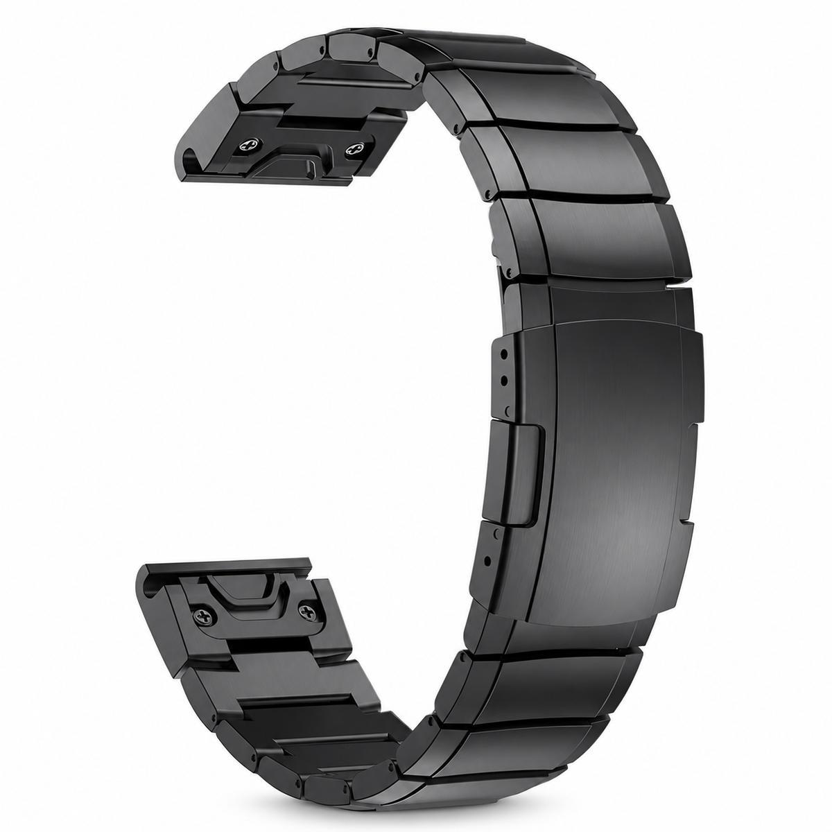 Titanium Schakelband voor Smartwatch 22mm 26mm QuickFit Horlogebandje Polsband Sport Staal Metalen Armband