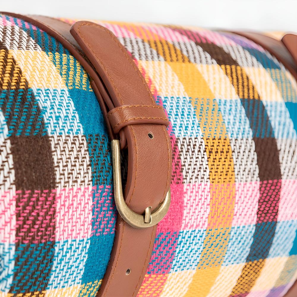 Waterdichte Opvouwbare Picknickkleed voor Buiten - Zachte Bovenzijde PEVA Onderzijde - Compact Draagbaar Strandkleed voor Picknick Camping Park