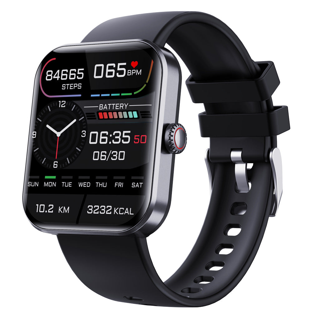 Gezondheidssmartwatch met Hartslagmeter Bloeddrukmeting Zuurstofwaarden Slaapmonitoring Waterdicht Sport
