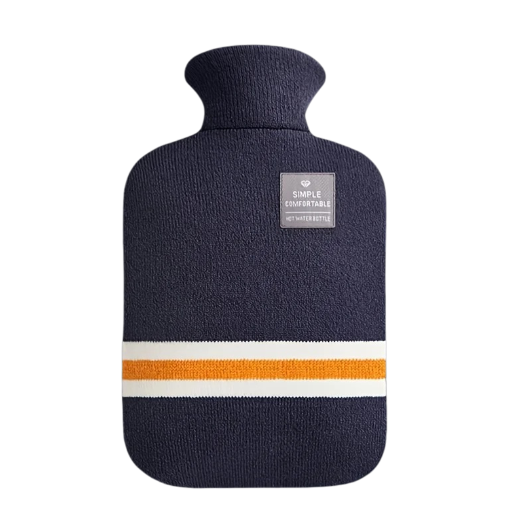 Kruik met Gebreide Hoes 1 Liter Warmtehoudend Comfort voor Koude Winterdagen Ontspanning Thuis Wellness