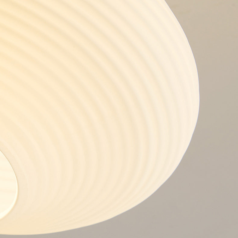 Japandi Plafondlamp Hout & Glas - Natuurlijke Elegantie voor Hal, Woonkamer en Slaapkamer