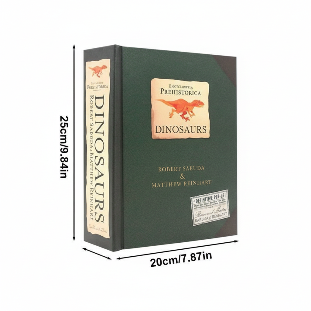 3D Pop-up Boek Dinosaurus - Interactief Kinderboek met Pop-up Scènes - Educatief Prentenboek Prehistorie
