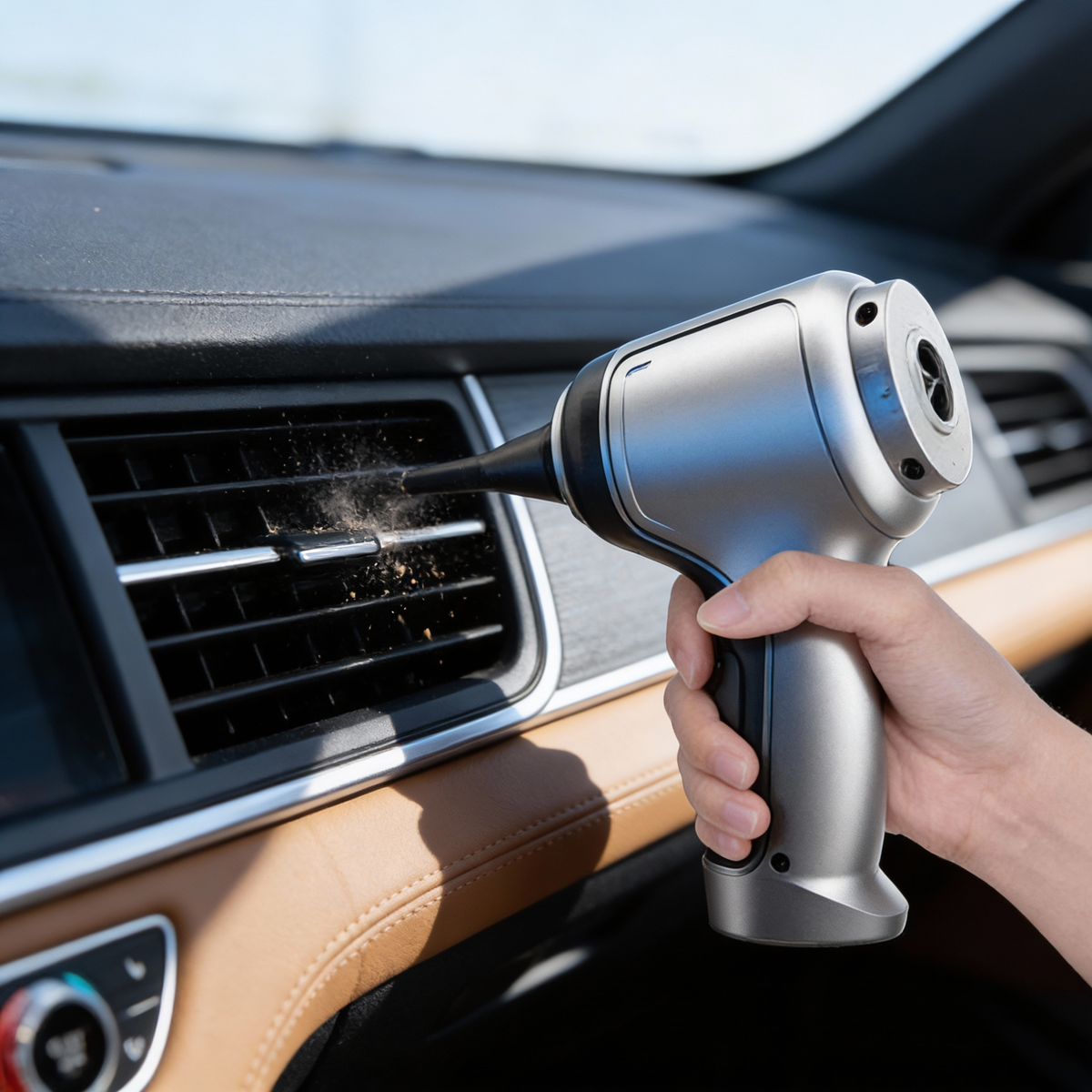 Draadloze Autostofzuiger met Krachtige Zuigkracht voor Dieptereiniging