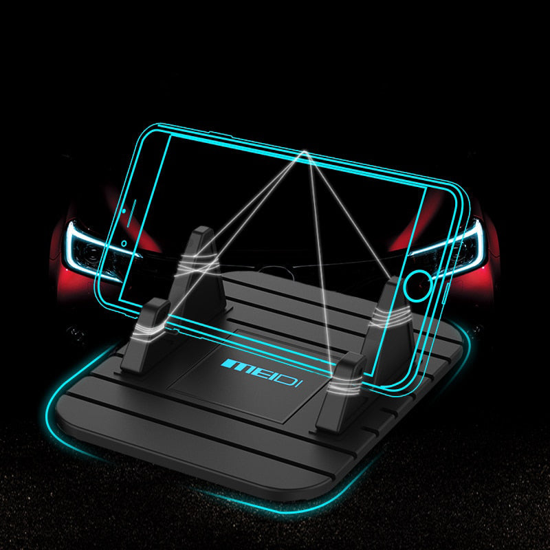Anti-slip Telefoonhouder Dashboard Auto Siliconen Zuignap Zwart Roze GPS Navigatie Handsfree Veilig Rijden