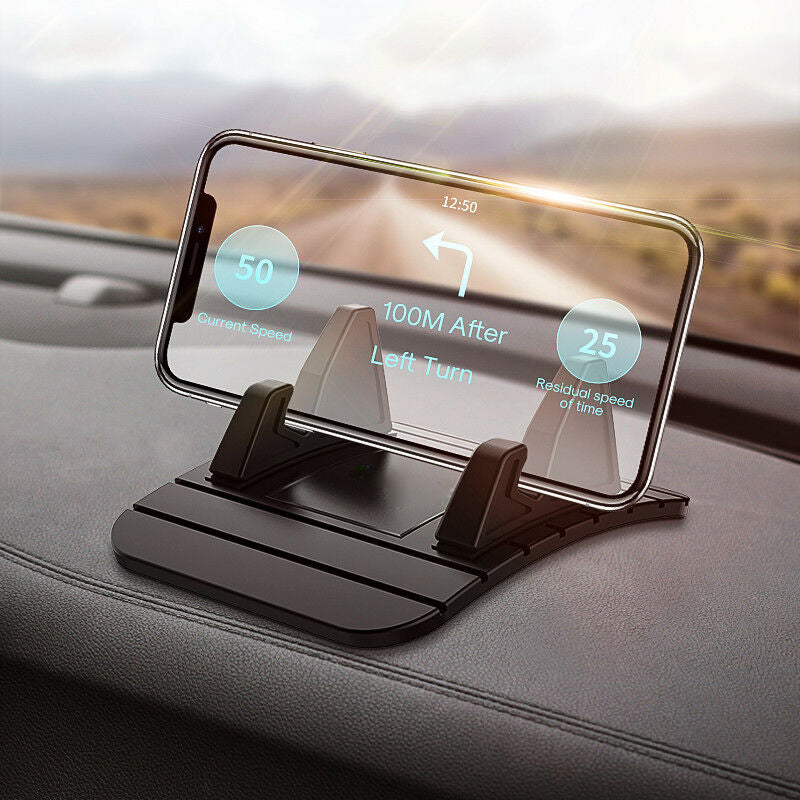 Anti-slip Telefoonhouder Dashboard Auto Siliconen Zuignap Zwart Roze GPS Navigatie Handsfree Veilig Rijden