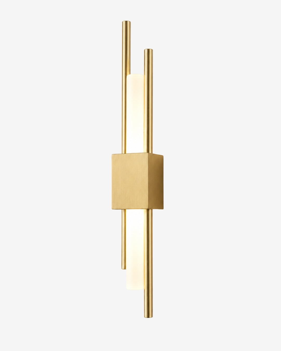 Scandinavische Minimalistische Wandlamp - Modern Verticaal Design met Gerichte LED-Verlichting - Zwart Goud