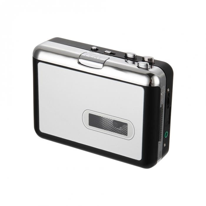 Cassette naar USB Converter Muziekspeler Draagbaar Opnameapparaat met Hoofdtelefoon 128Kbps Stereo Audio