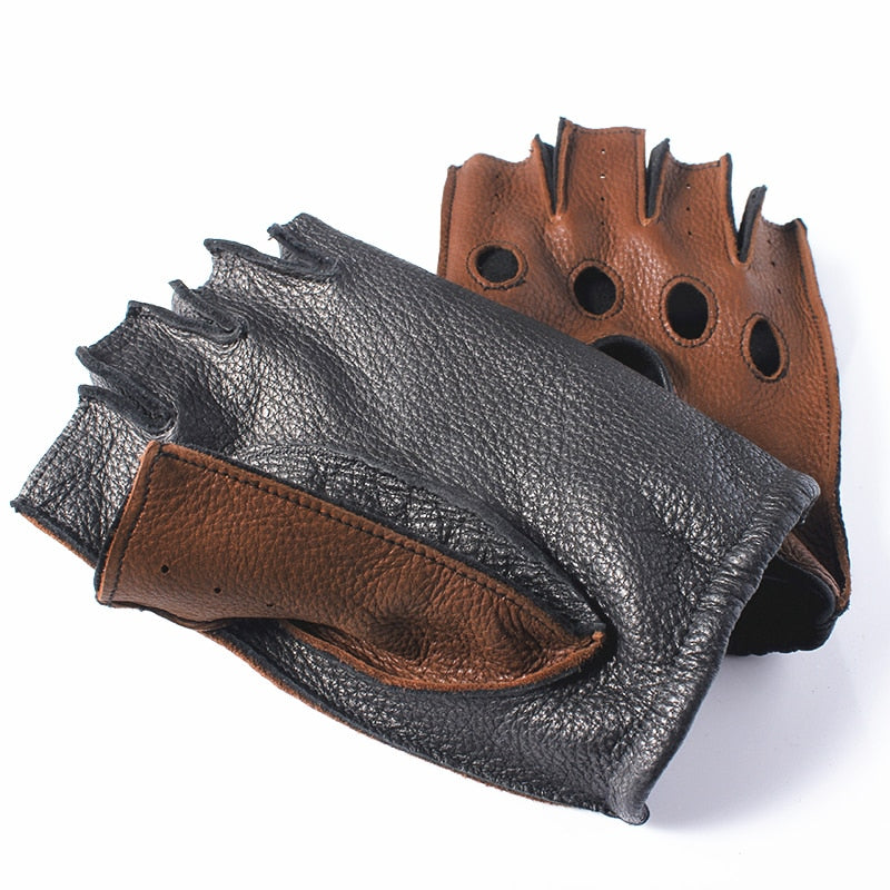Leren Handschoenen Hertenleer Waterdicht Winter Heren Dames Casual Outdoor Premium Kwaliteit Warm Comfortabel