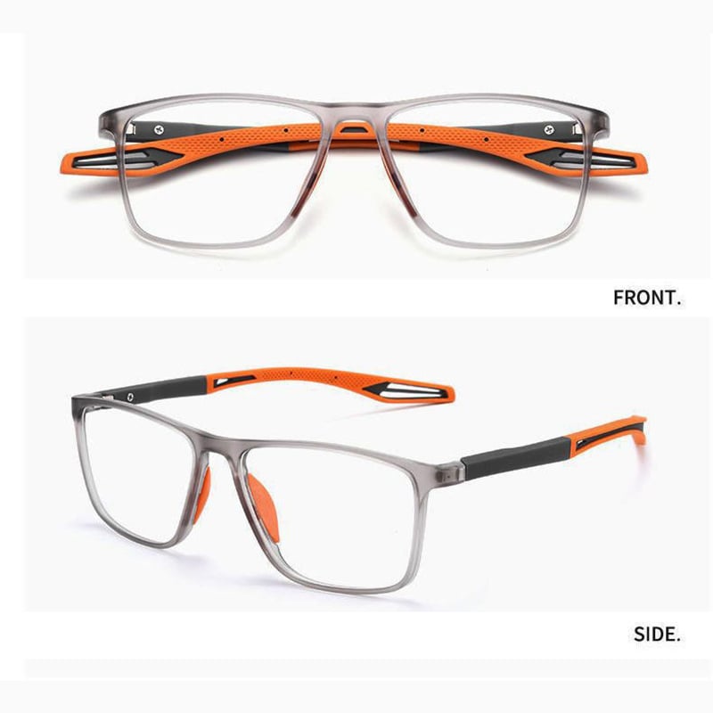 Sportieve Ultralight Anti-Blauw Licht Progressieve Leesbril Titanium Montuur