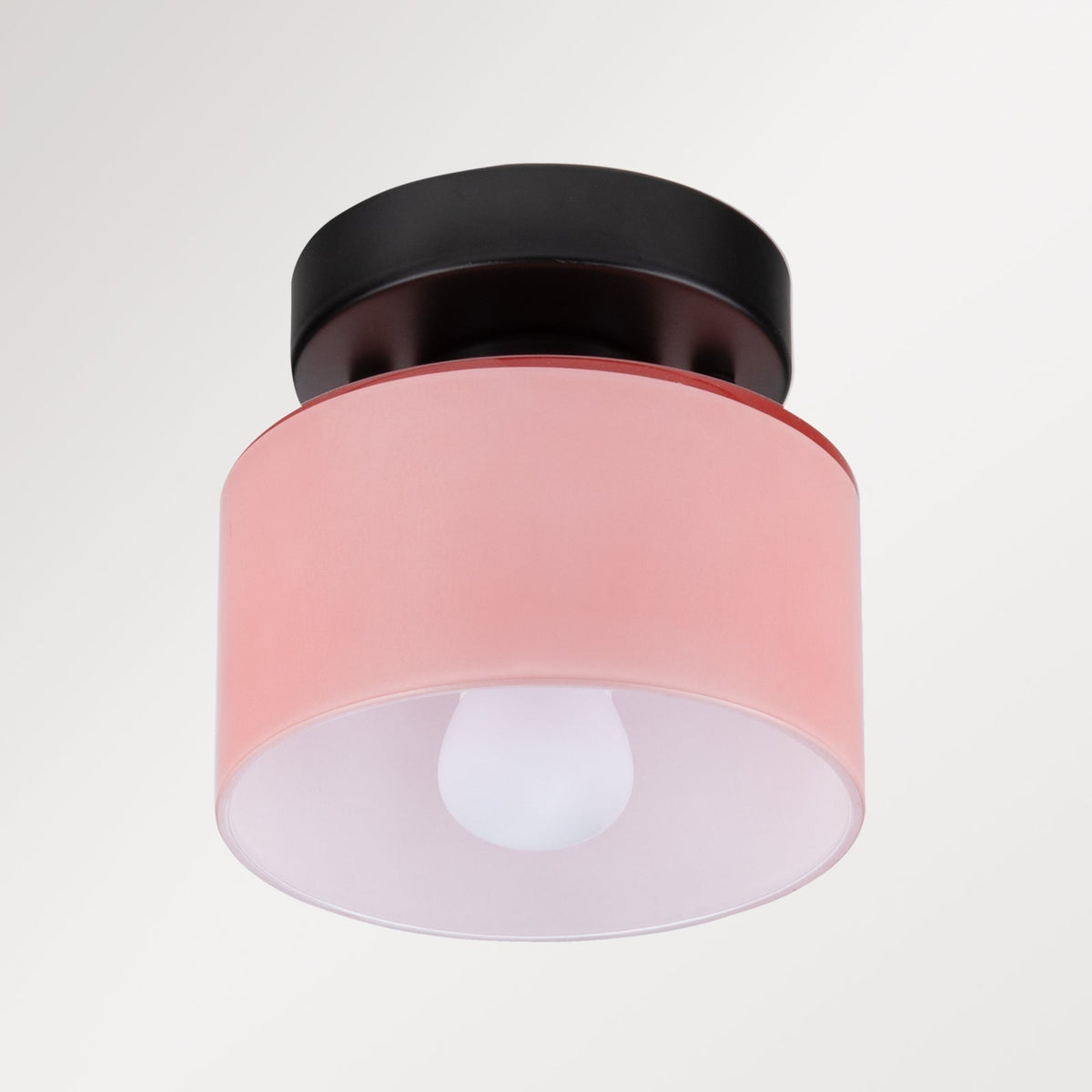 Plafondlamp Glas Retro E27/E26 Amber Keuken Hal Woonkamer Rond Design Sfeerverlichting Vintage Stijl