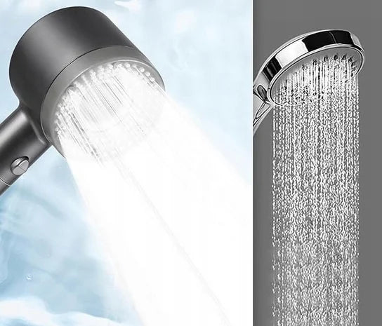 Handdouche met 5 Verstelbare Standen - Waterbesparende Douchekop met Verhoogde Druk - Badkameraccessoire voor Zwakke Waterdruk
