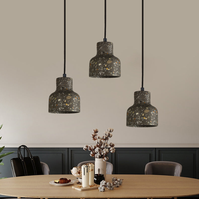 Hanglamp Terrazzo Cement Eettafel Verlichting Industrieel Design Pendellamp E26 E27 Fitting Noordse Stijl