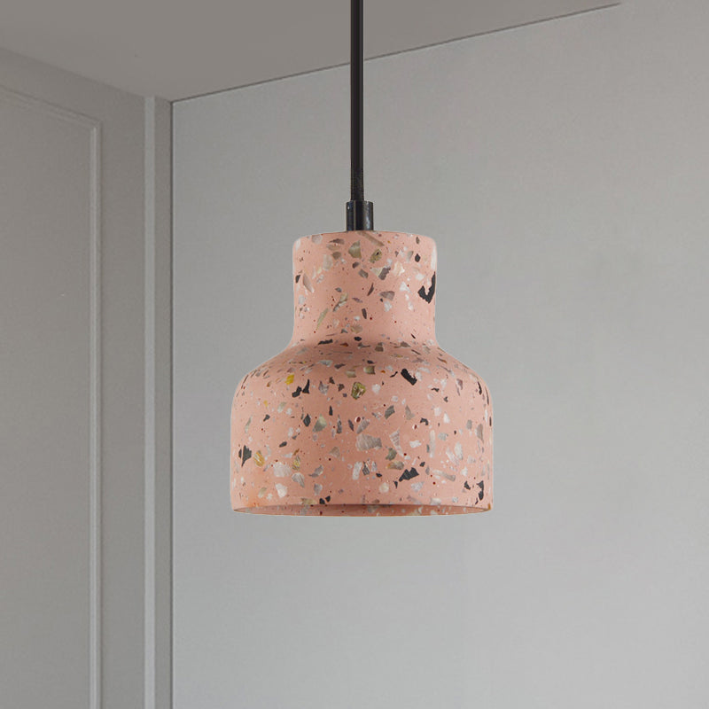 Hanglamp Terrazzo Cement Eettafel Verlichting Industrieel Design Pendellamp E26 E27 Fitting Noordse Stijl