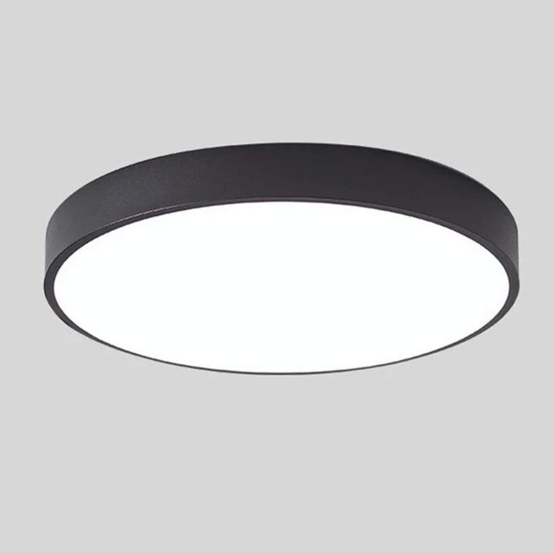 Minimalistische Plafondlamp van Hout & Acryl - Scandinavisch Design voor Woonkamer en Slaapkamer - Energiezuinig LED-Licht - Eenvoudige Montage