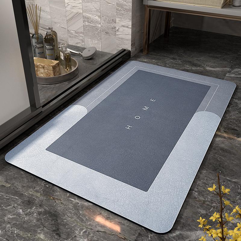 Zachte Badmat Antislip 40x60 cm | Superabsorberend Microvezel Droogloopmat voor Badkamer Keuken | Sneldrogend Vloerkleed met Antislip Onderkant