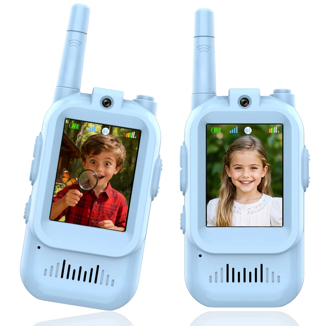Interactieve Communicatieset met Video en Spraak voor Kinderen Binnen en Buiten Speelgoed Walkie Talkie