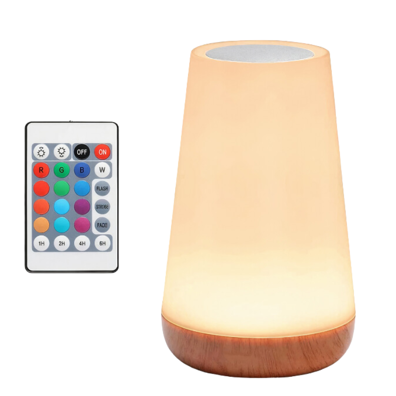 RGB Sfeerverlichting met Afstandsbediening - Dimbare Tafellamp 13 Kleuren Touch Control
