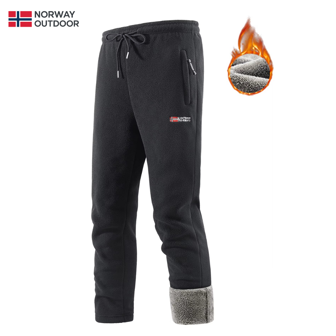 Thermische Sherpa Fleece Broek Heren Winterbroek Gevoerd Warme Vrijetijdsbroek Outdoor Wandelen Camping