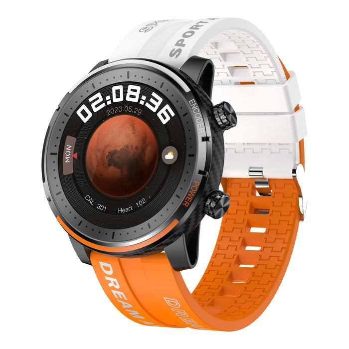 Gezondheidssmartwatch met Hartslagmeter Bloeddrukmeting Zuurstofwaarden Slaapmonitoring Waterdicht Sport