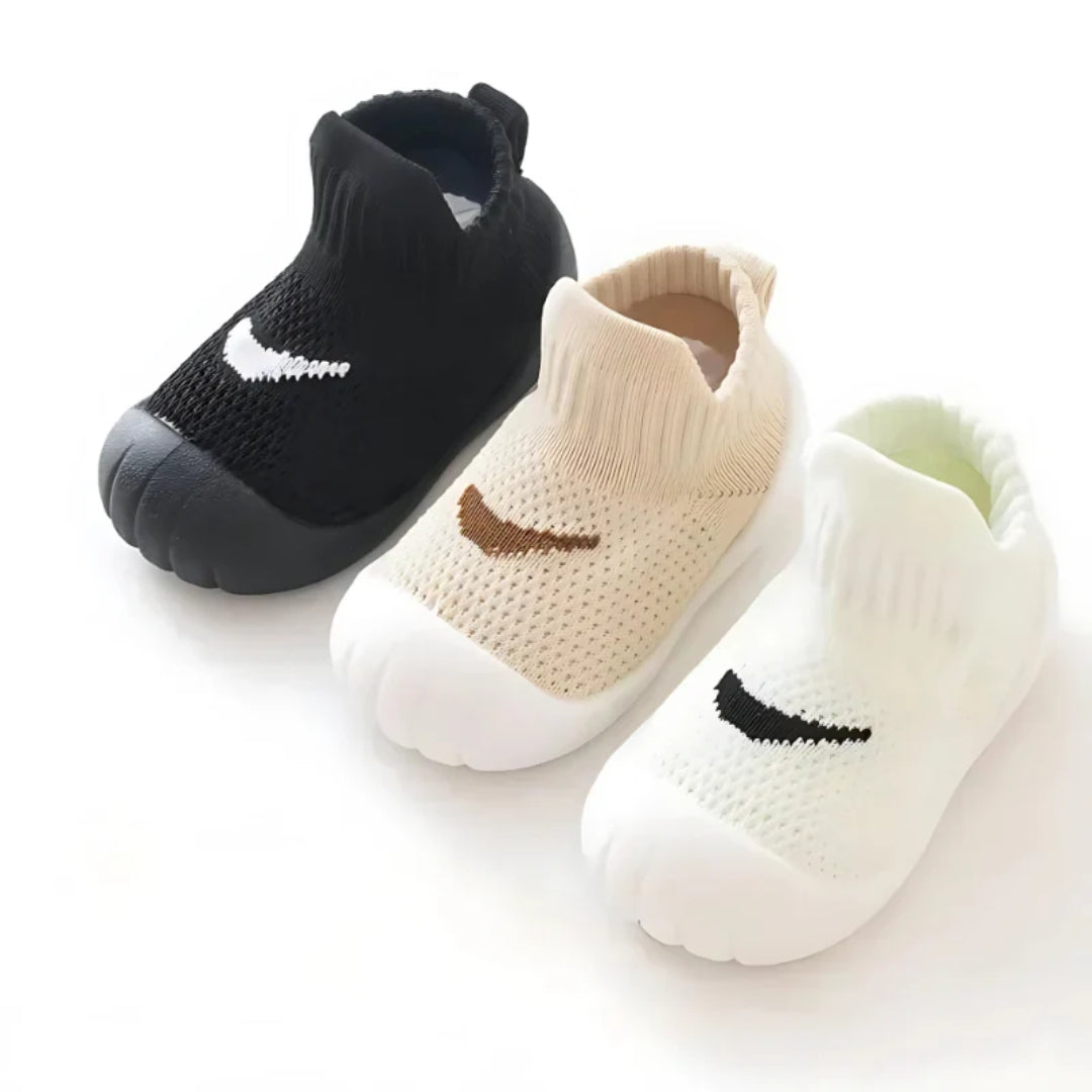 Zachte Antislip Babyslofjes Flexibele Zool 0-4 Jaar Binnen Buiten Kruipschoentjes Eerste Stapjes Peuter