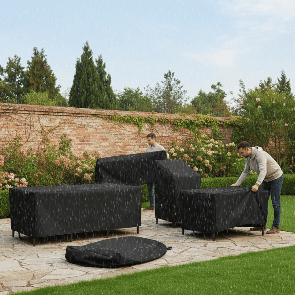 Tuinmeubelhoes Allweather - Waterdicht & UV-Bestendig voor Buitenmeubels