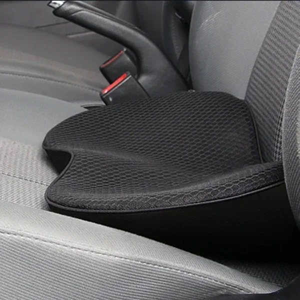 Ergonomisch Autostoelkussen Memory Foam Lendensteun Zitverhoging Ademend Comfortabel voor Lange Ritten