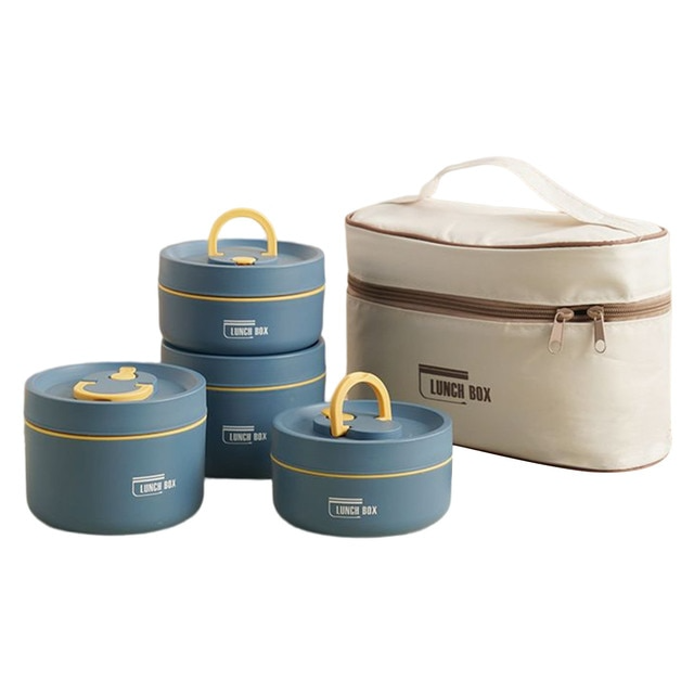 Thermische Lunchbox - Warmhoud Lunchbox van RVS voor Werk, School & Onderweg