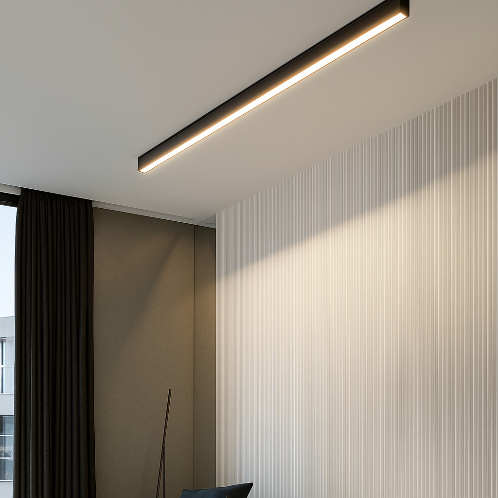 LED Plafondlamp Scandinavisch Design Warmwit Aluminium Dimbaar voor Woonkamer Slaapkamer Modern Stijlvol
