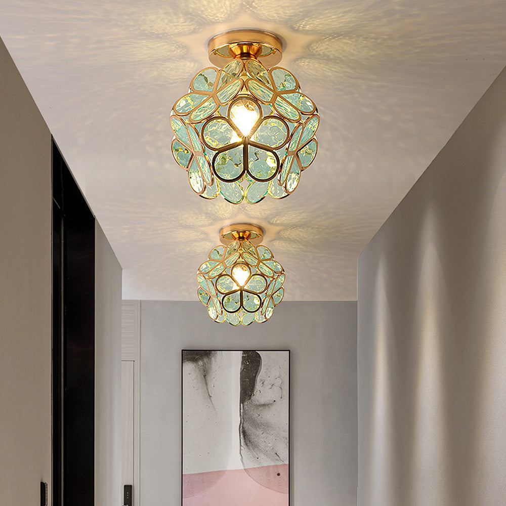 Floyem Bloemvormige Plafondlamp - Decoratieve Plafondverlichting voor Woonkamer & Slaapkamer