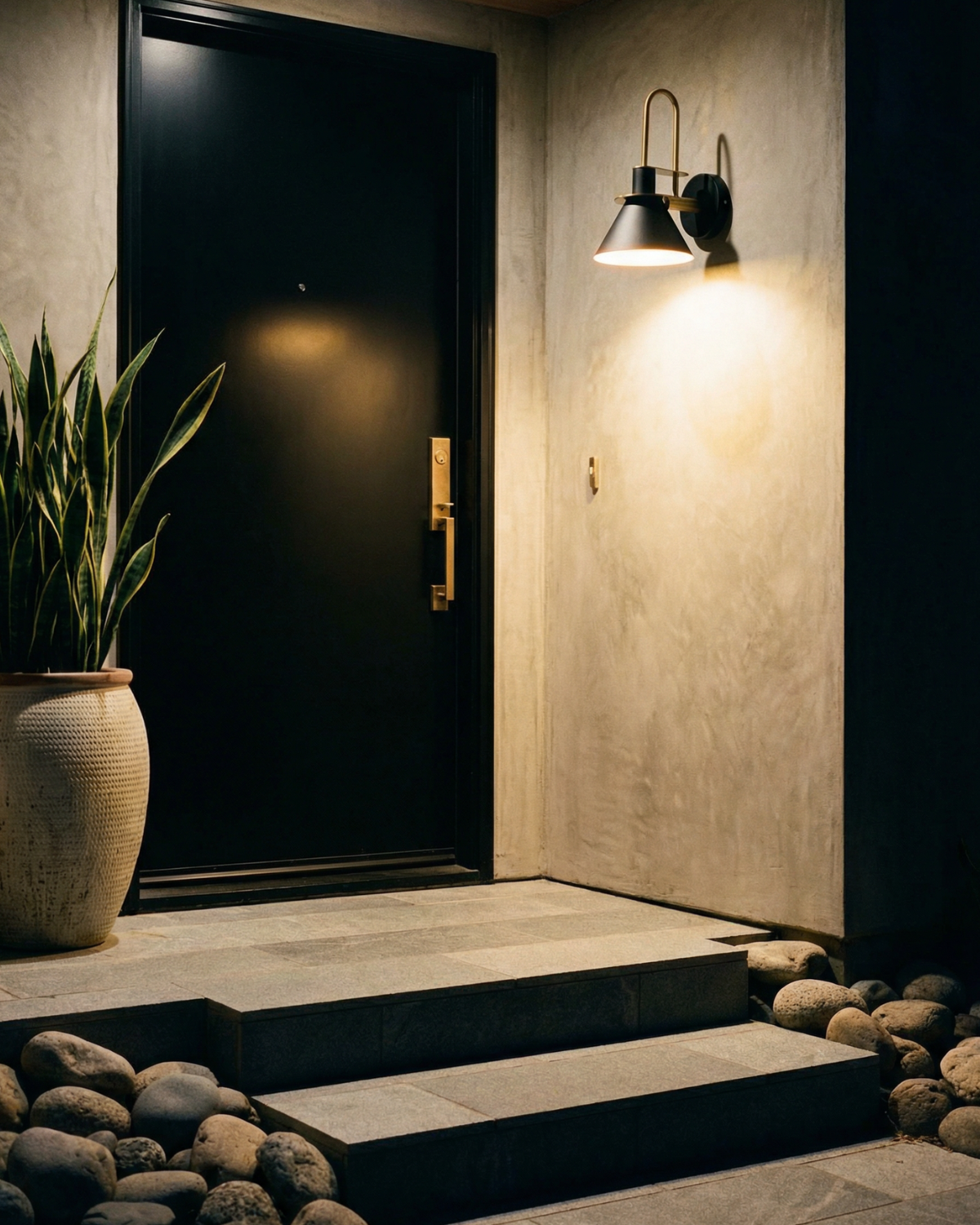 Moderne wandlamp van travertin en hout met warm wit licht - minimalistische design muurlamp voor woonkamer en slaapkamer