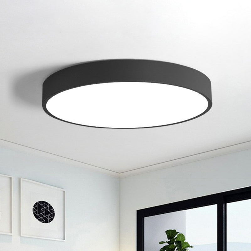 Ronde LED Plafondlamp Ultradun 23-49cm Warm Wit Licht Modern Scandinavisch Design Slaapkamer Woonkamer
