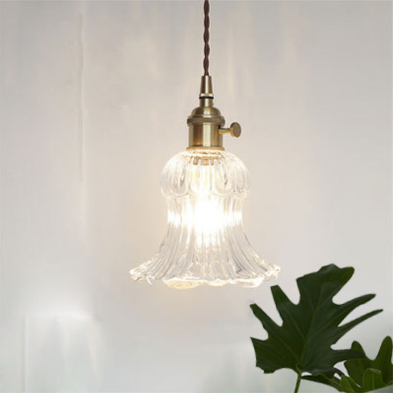 Glazen Hanglamp E27 Helder Glas Restaurant Eetkamer Industrieel Design Plafondverlichting Woonkamer Sfeer
