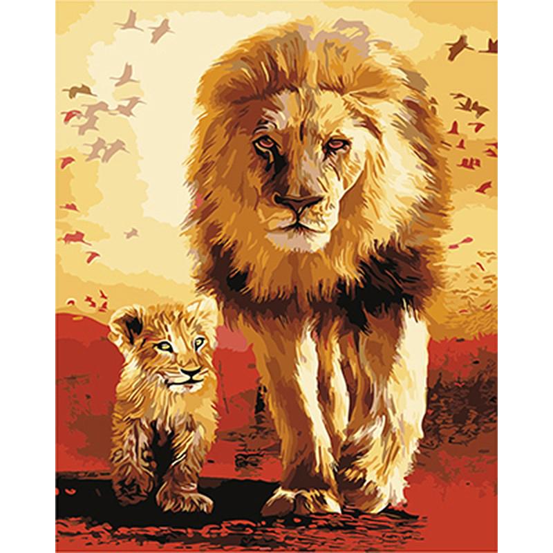Schilderen op Nummers Set 40x50cm Canvas Inclusief Kwasten en Verf Creatief Hobby Schilderij Volwassenen