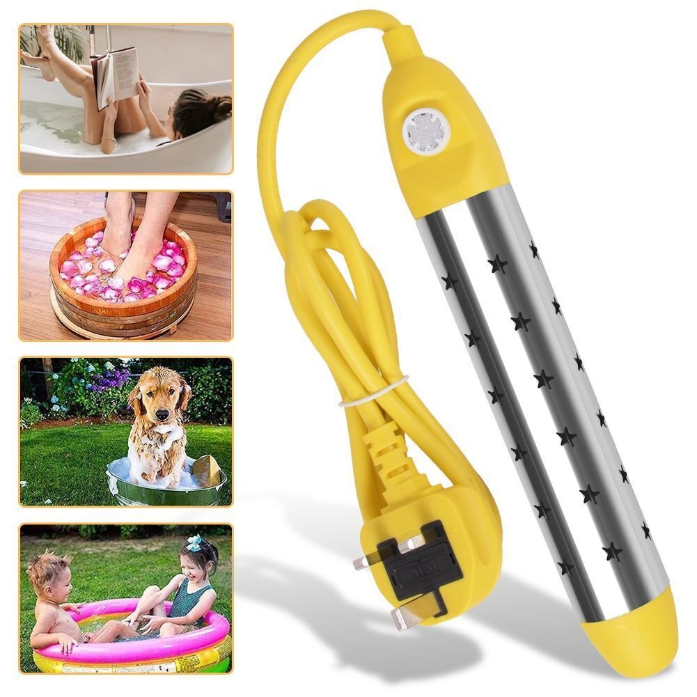 Dompelverwarmer 2500W Drijvend Draagbaar Bad Zwembad Camping Waterverwarming Warmwater Outdoor Reis Verwarming