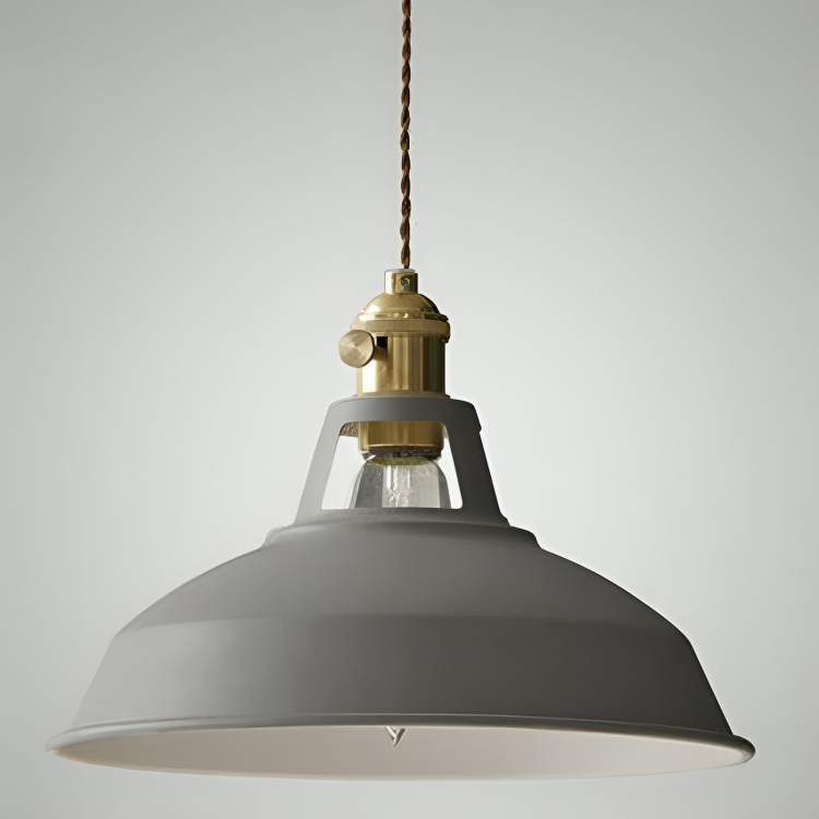 Retro Metalen Hanglamp 1-Lichts voor Eetkamer en Restaurant - Industriële Stijl Verlichting met Verstelbare Ketting