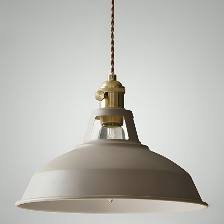 Retro Metalen Hanglamp 1-Lichts voor Eetkamer en Restaurant - Industriële Stijl Verlichting met Verstelbare Ketting