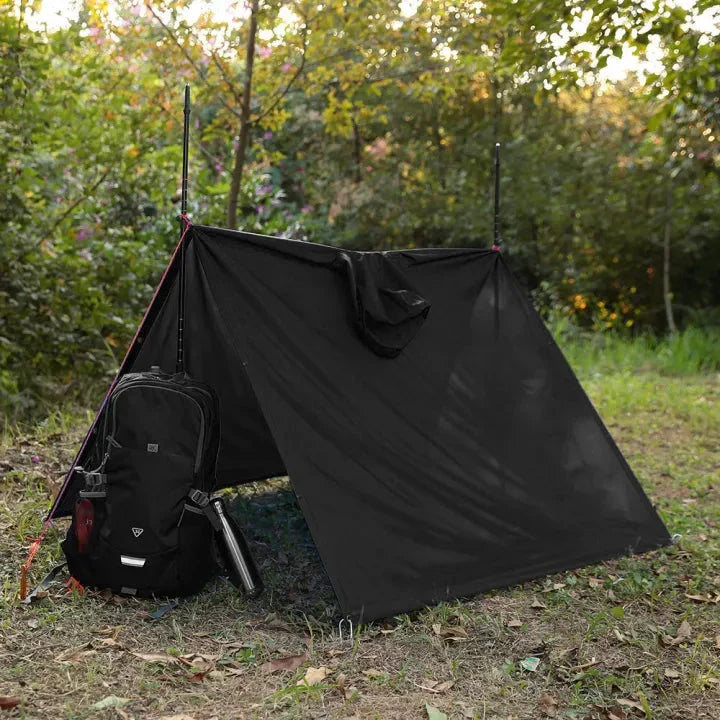 Waterdichte Regenponcho met Capuchon - 3-in-1 Outdoor Bescherming voor Wandelen Kamperen Tuin