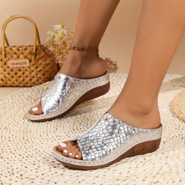 Orthopedische Dames Sandalen met Voetsteun en Schokdemping voor Gezonde Houding Comfort Zomer Wandelen