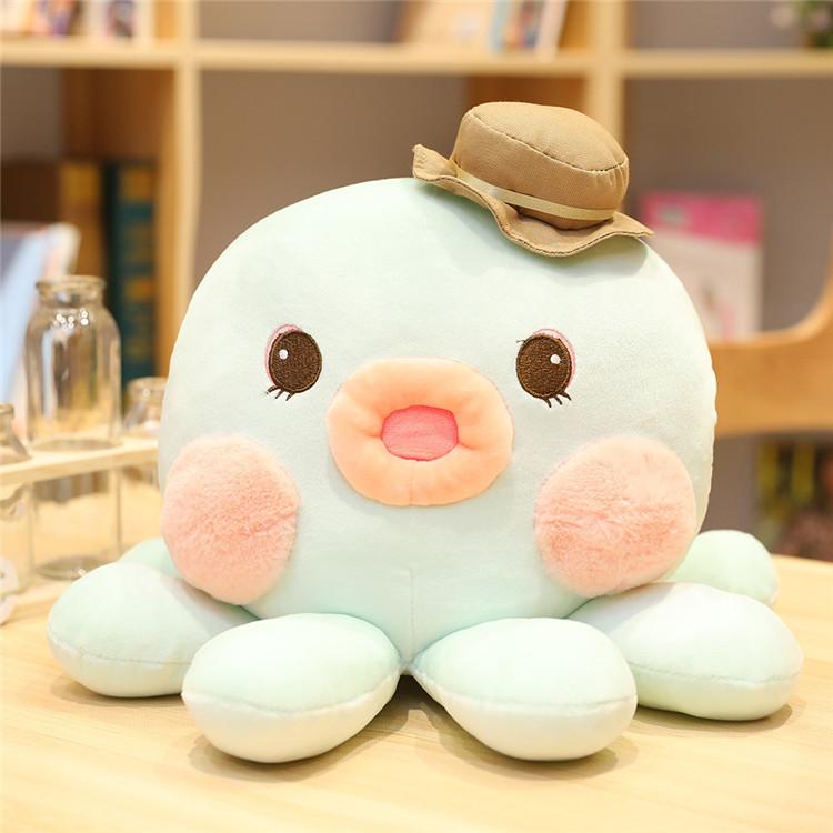 Zachte Octopus Knuffel 30cm 40cm Pluche Speelgoed Kinderen Troostknuffel Babykamer Decoratie Cadeautip