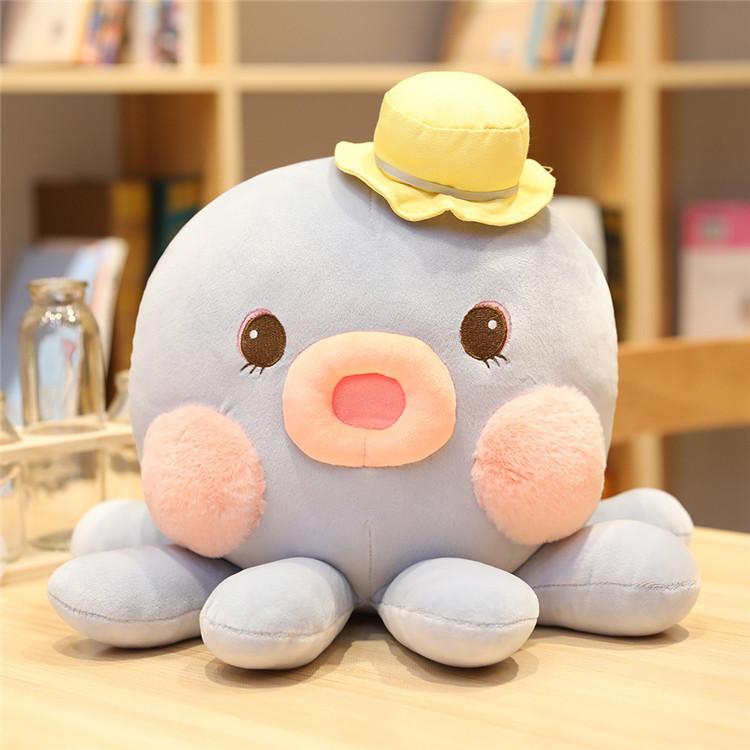 Zachte Octopus Knuffel 30cm 40cm Pluche Speelgoed Kinderen Troostknuffel Babykamer Decoratie Cadeautip