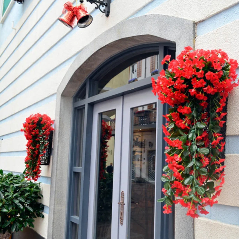 Kunstorchidee Boeket Hangend 70 cm - Levenslange Bloempracht Zonder Verzorging