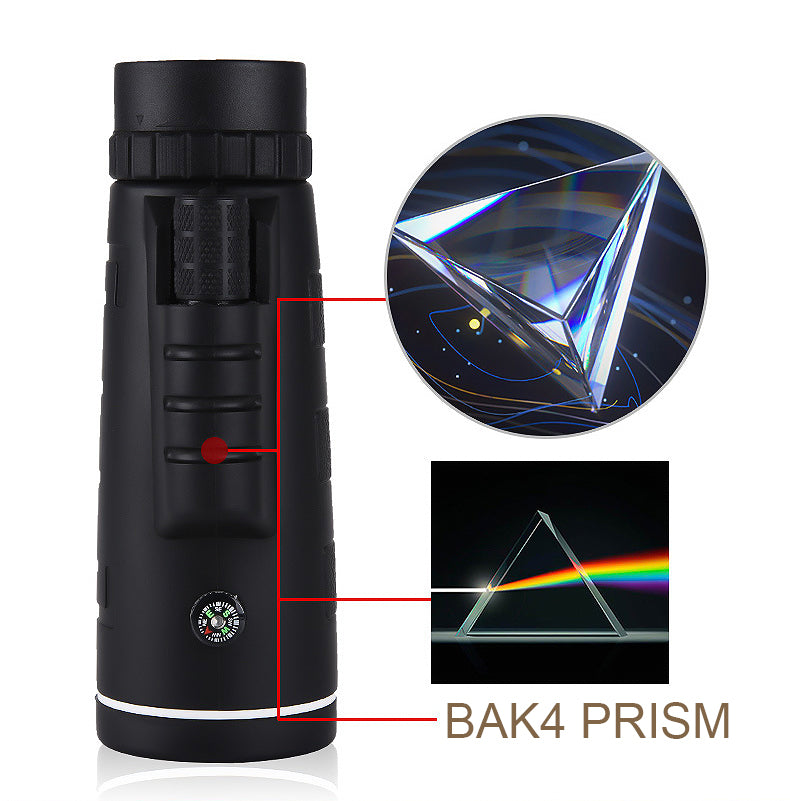 Professionele Telescoop 500x Vergroting voor Sterrenkijken, Astronomie & Natuurobservatie | Compact Draagbaar Design met Waterdicht Metalen Behuizing