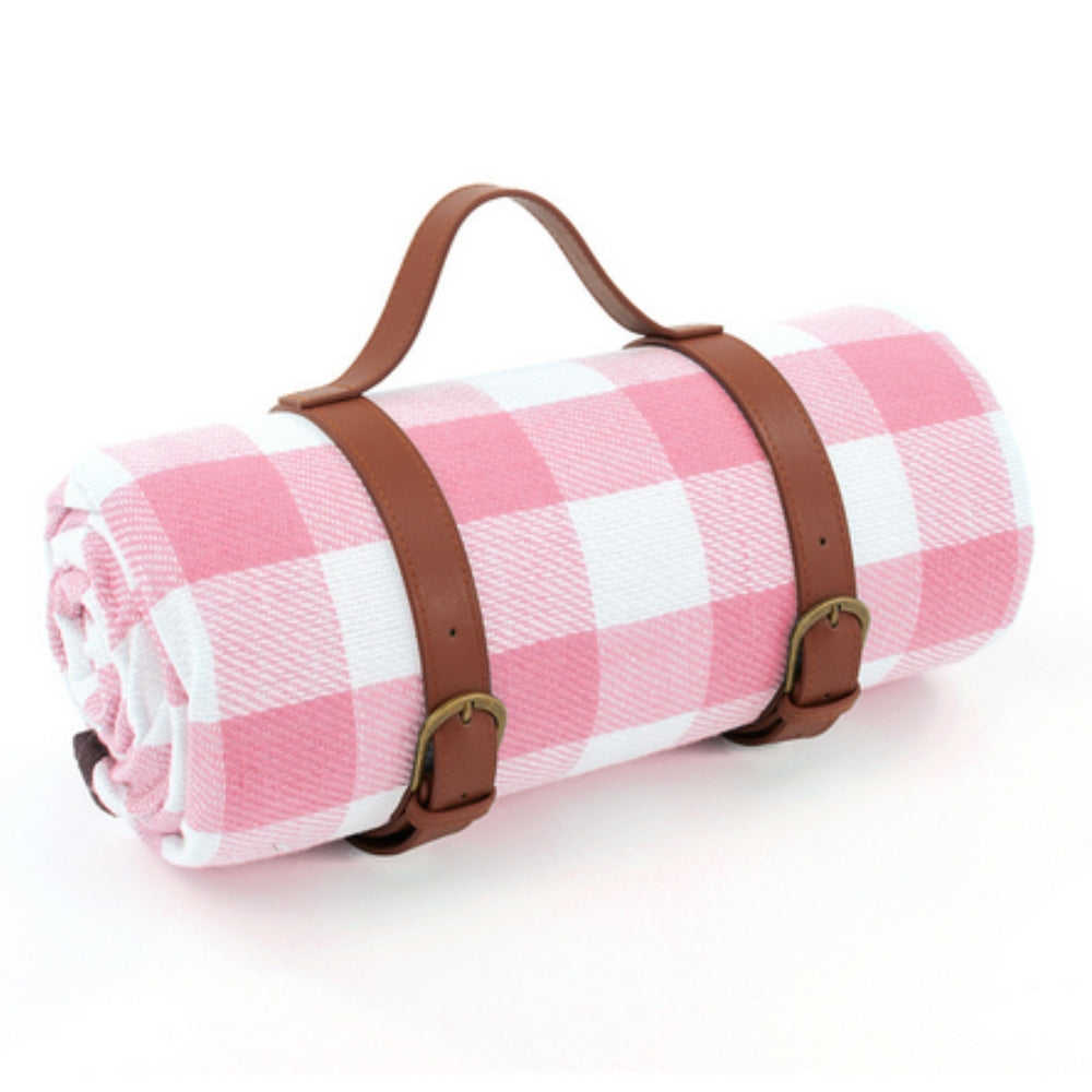 Waterdichte Opvouwbare Picknickkleed voor Buiten - Zachte Bovenzijde PEVA Onderzijde - Compact Draagbaar Strandkleed voor Picknick Camping Park